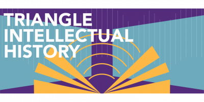 Triangle Intellectual History logo showing an open book