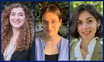 Three Students Named Faculty Scholars